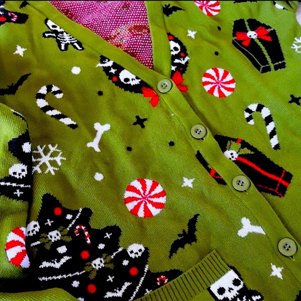 Long Cardigan Christmas